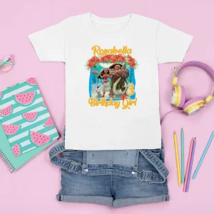 Personalized Moana 3rd Birthday Shirt For Toddler
