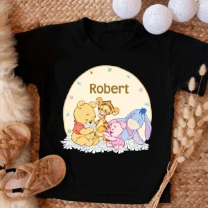 Personalized Winnie The Pooh Shirt Disney Birthday Party