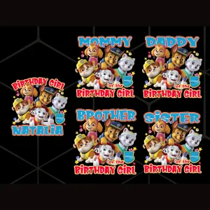 Paw Patrol: Natalia's 5th Birthday Digital File