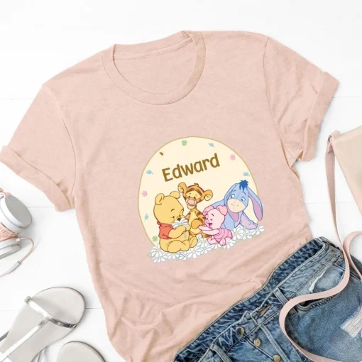 Personalized Winnie The Pooh Shirt Disney Birthday Party