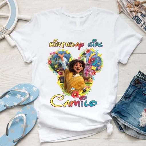 Funny Encanto Birthday Shirt With Madrigal Family