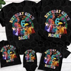 Personalized Encanto Birthday Shirt Family Matching tees