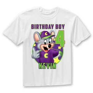 Chuck E Cheese Birthday Shirt