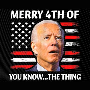 Star-Spangled Independence Extravaganza: Biden 4th Of July Png