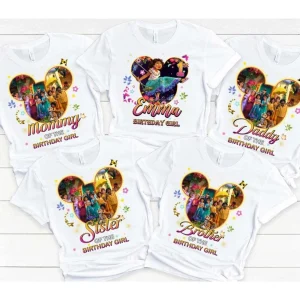 Personalized Mirabel Disney Encanto Birthday Shirt Coordinated Attire for the Whole Family