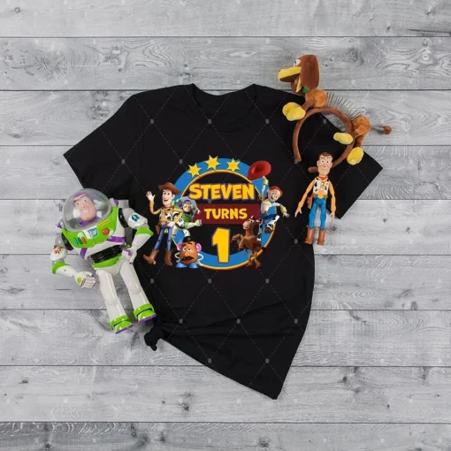 Personalized Toy Story 1st Birthday Shirt Disney Vacation 2021