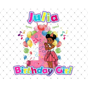 Grancie's Corner Celebrations Julia Birthday Girl Digital File