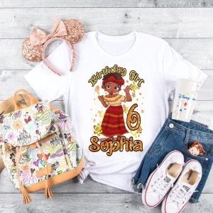 Personalized Encanto Dolores 6th Birthday Girl Shirt
