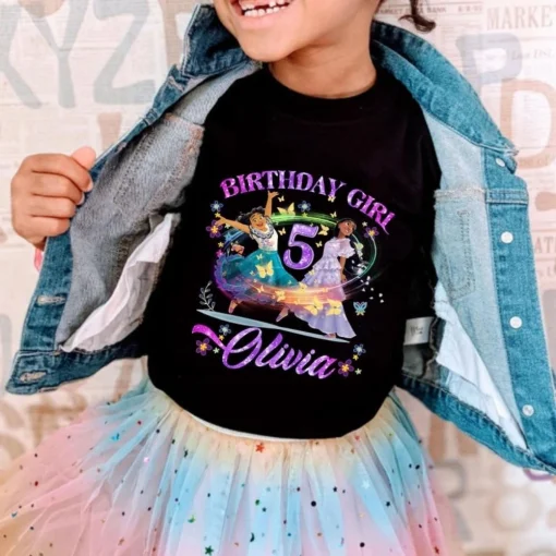 Show your love for Disney with Personalized Encanto Birthday Shirt