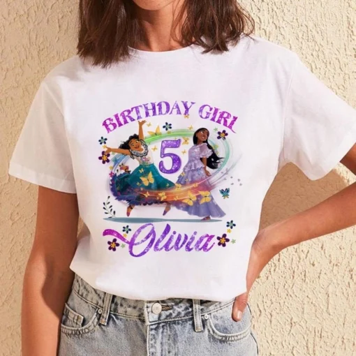 Show your love for Disney with Personalized Encanto Birthday Shirt