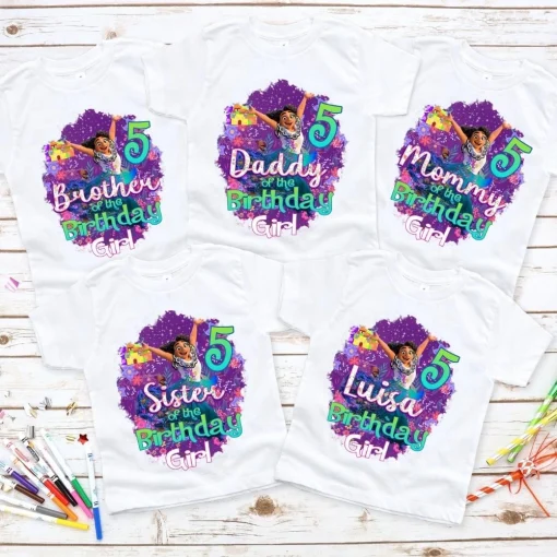 Personalized Encanto Birthday Celebration Shirt