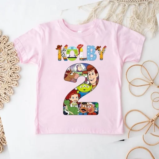 Personalized Toy Story Birthday Boy Shirt Woody Buzz For Kids
