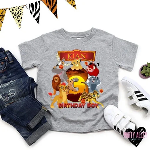 Personalized Lion King Birthday Shirt Animal Kingdom Adventure