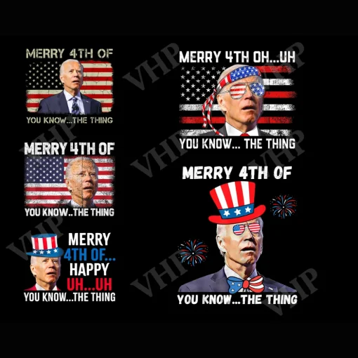 "4th Of July Biden Celebration" Funny PNG Artwork