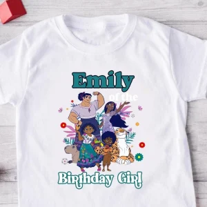 Personalized Isabella Encanto Birthday Shirt Birthday Girls