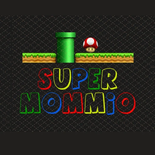 Super Mario Mommio's Birthday Celebration: Digital File Mother's Day Gifts