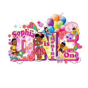 Sophia's 1st Birthday Party Digital Downloads