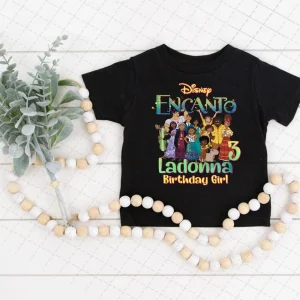 Personalized Disney Encanto Birthday Shirt Matching Family 3rd Birthday Shirt