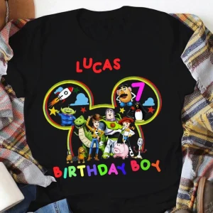Personalized Toy Story Birthday Shirt Mickey Matching Family