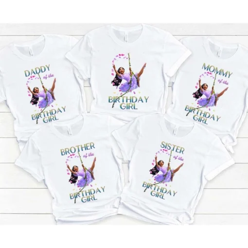 Personalized Isabella Encanto Birthday Shirt Madrigal Family Tee