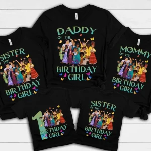 Personalized Encanto Birthday Shirts Disney Family Customized Boy or Girl Theme