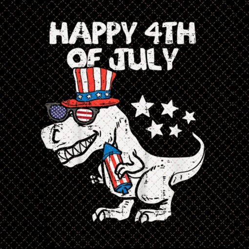 Dinosaur 4th of July Png ,Kids Boys Men Amerisaurus T Rex png files digital download