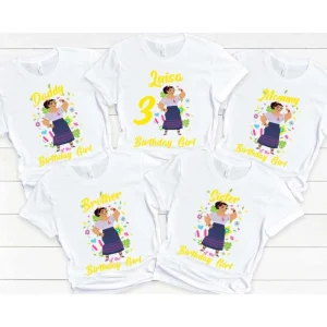Personalized Luisa Encanto Birthday Shirt for Her 3rd Birthday