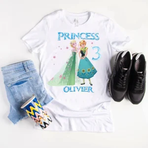 Frozen 2 Elsa Birthday Shirt Elsa and Anna Edition Perfect for Frozen Party and Fans