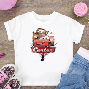 Personalized Cars Birthday Boy Shirt Perfect for Cars Theme Party