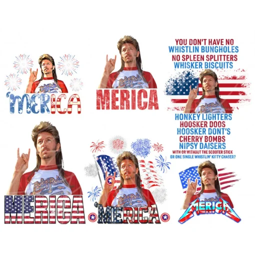 Joe Dirt America Independence Day PNG Bundle