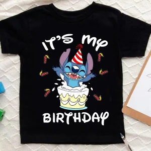 Its My Birthday Disney Birthday Shirt Stich