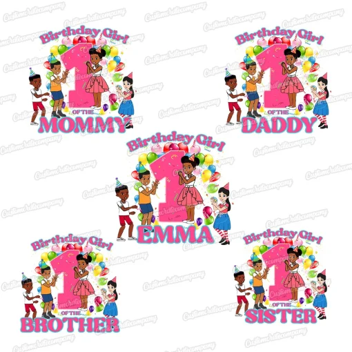 Emma's Birthday Girl Party Digital Files by Gracie's Corner