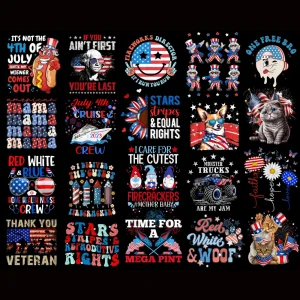 Freedom-Themed PNGs for Your 4th of July Celebration