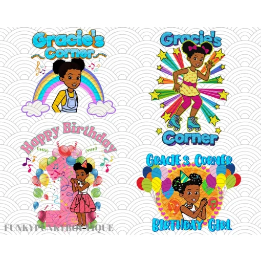 Gracie's Corner: Family Celebrations 1st Birthday Girl Digital Files