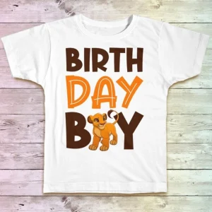 Lion King Mommy And Boy Birthday Shirt