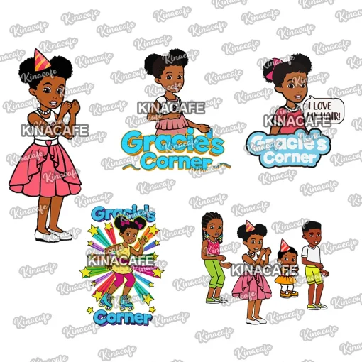 Gracie's Corner Celebrations Birthday Girl Digital File