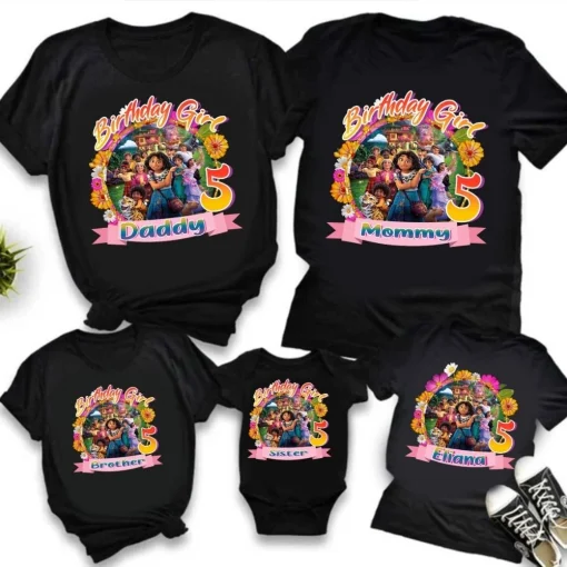 Personalized Encanto Birthday Shirt A Perfect Gift for the Holiday Season