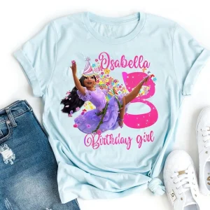 Isabela's Madrigal Personalized Encanto Birthday Girl Shirt
