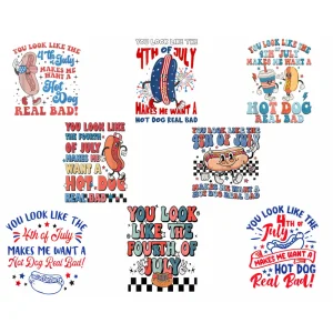 You Look Like The 4th Of July - Makes Me Want A Hot Dog Real Bad png