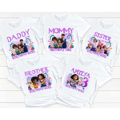 Personalized Disney Encanto Birthday Shirt Fun for All Ages