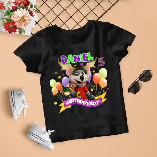 Chuck E Cheese Birthday Shirt Family Matching Tees for the Party