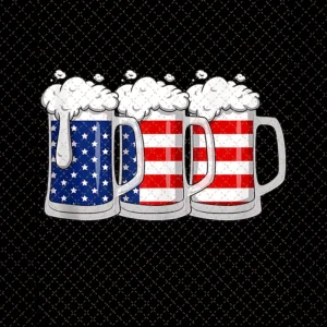 Drinking Beer American Flag 4th of July Png, Merica USA Drink Cricut Print Sublimation Png File Digital Download