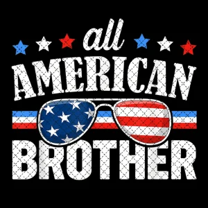 4th of July Patriotism Pack: All American Bro, Independence Day PNG Collection