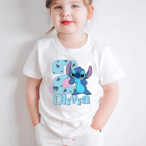 Lilo & Stitch Theme Birthday Shirt