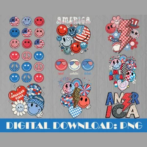 Digital Download 4th of July PNG Designs