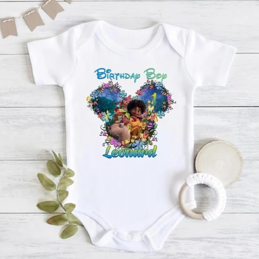 Personalized Encanto Birthday Shirt Movie-Inspired Unisex Kids Shirt