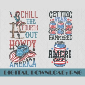 Fourth of July Sublimation PNG Designs