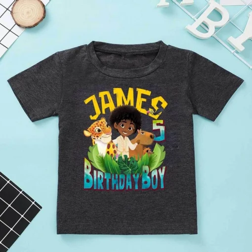 Personalized Encanto Theme Boy's Birthday Shirt