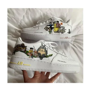 Anime Fan Favorite Ghibli Studio Air Force 1 Custom Shoes (4)