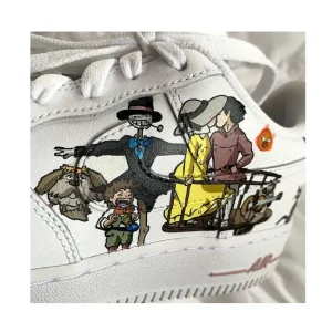 Anime Fan Favorite Ghibli Studio Air Force 1 Custom Shoes (5)